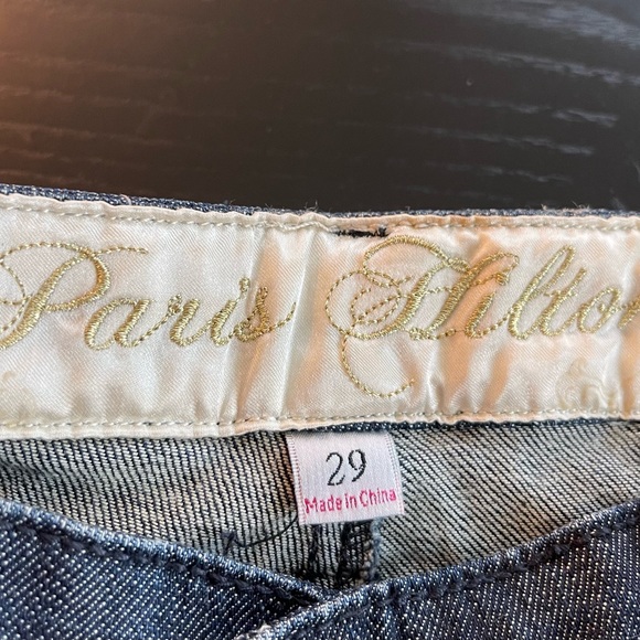 Paris Hilton Studded Jeans Embellished Women Size 29 - Picture 5 of 6